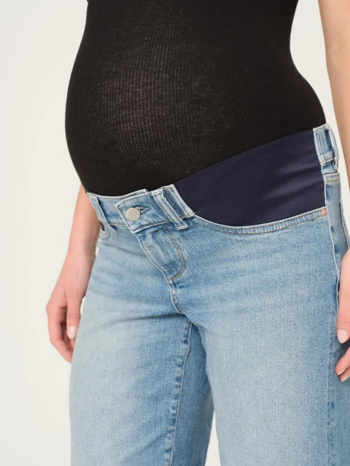 Women Thea Boyfriend Maternity Relaxed Tapered Jeans DL1961 Maternity