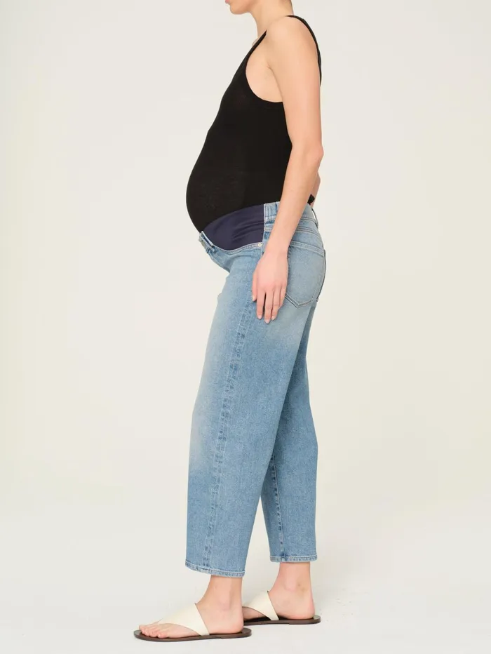 Women Thea Boyfriend Maternity Relaxed Tapered Jeans DL1961 Maternity