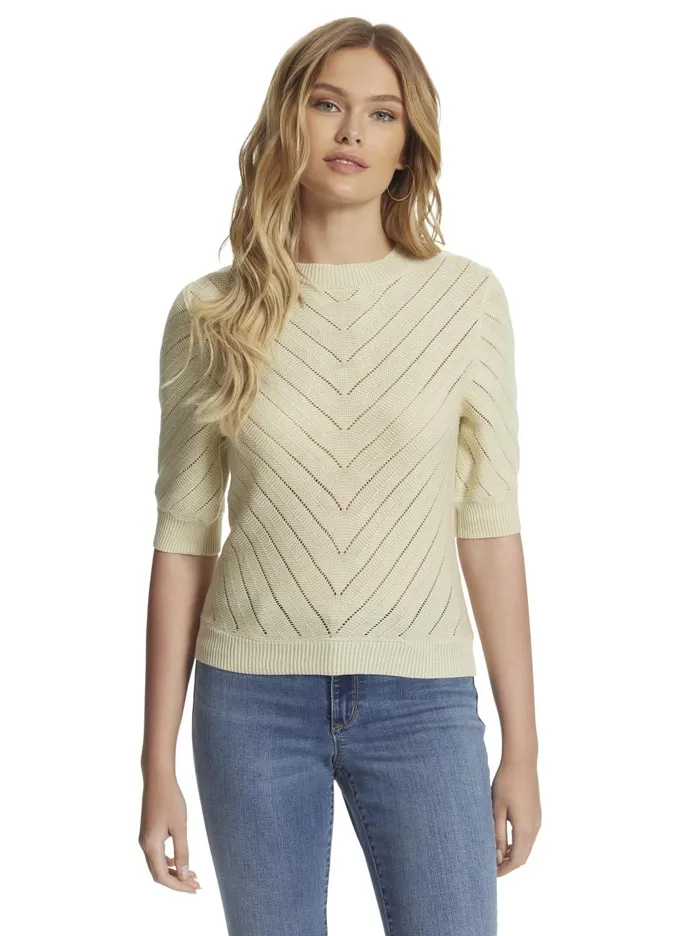 Women Tops Jessica Simpson Faye Sweater In Frozen Dew Frozen Dew
