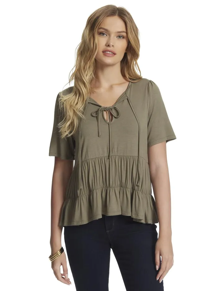 Women Tops Jessica Simpson Joss Top In Kalamata Kalamata