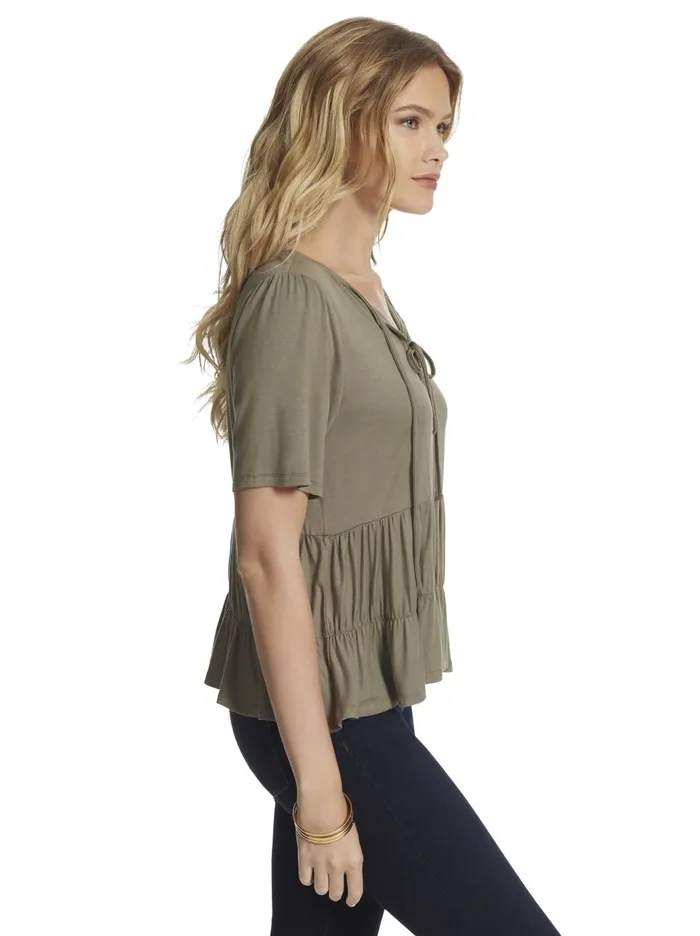 Women Tops Jessica Simpson Joss Top In Kalamata Kalamata