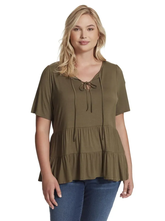 Women Tops Jessica Simpson Joss Top In Kalamata Kalamata
