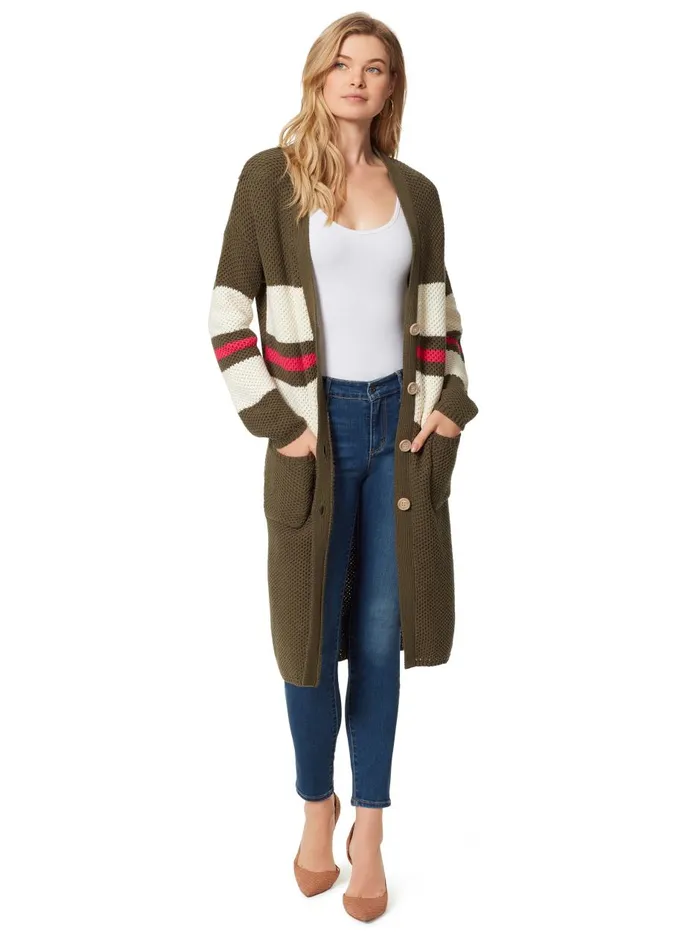 Women Tops Jessica Simpson Marina Duster In Kalamata Kalamata Combo