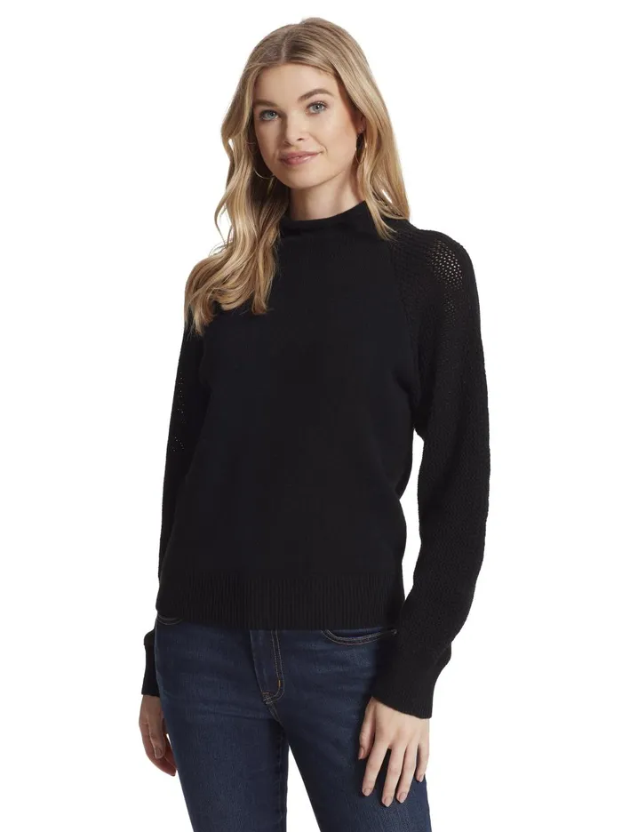 Women Tops Jessica Simpson Saskia Sweater In Black Black