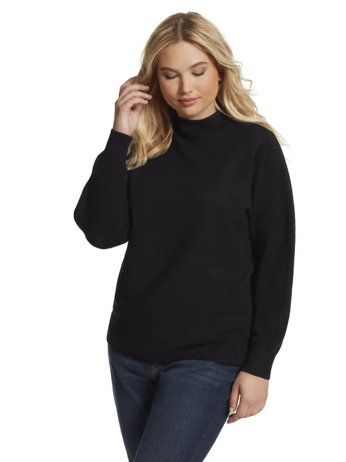 Women Tops Jessica Simpson Saskia Sweater In Black Black