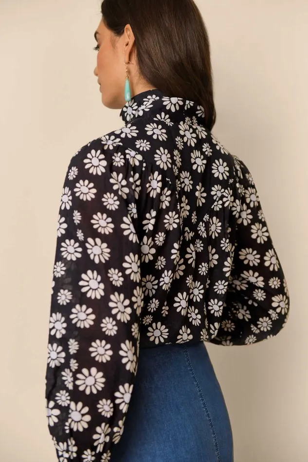 Women Tops RIXO Dawson Block Daisy Women Tops RIXO Dawson Block Daisy