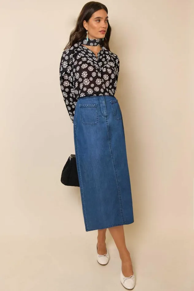 Women Tops RIXO Dawson Block Daisy Women Tops RIXO Dawson Block Daisy