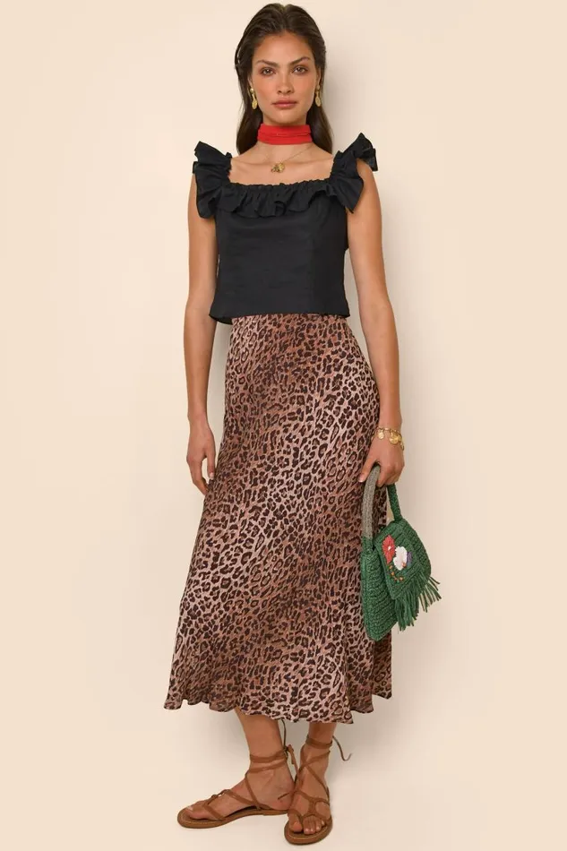 Women Tops RIXO Zinnia Black Women Tops RIXO Zinnia Black