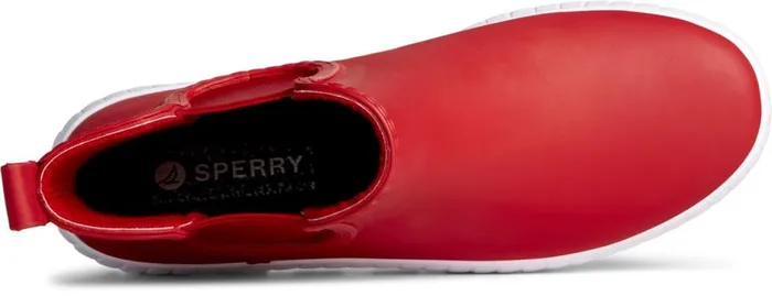 Women Torrent Chelsea Bright Rain Boot Red Sperry Boat Shoes