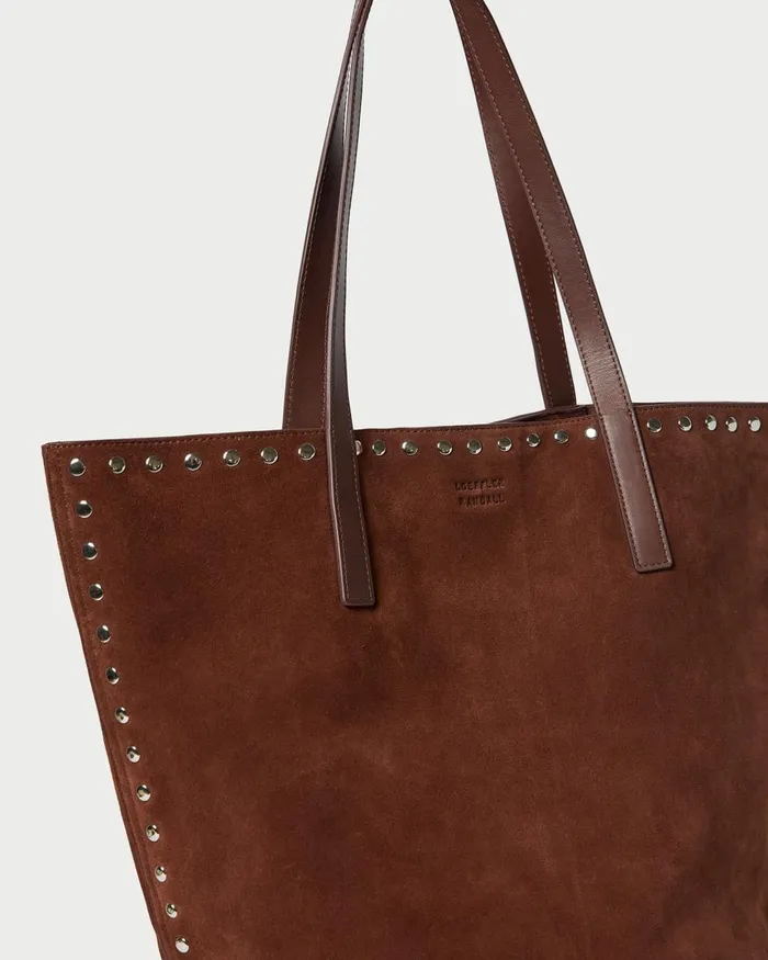 Women Totes Loeffler Randall Walker EspressoSilver Tote Women Totes Loeffler Randall Walker EspressoSilver Tote