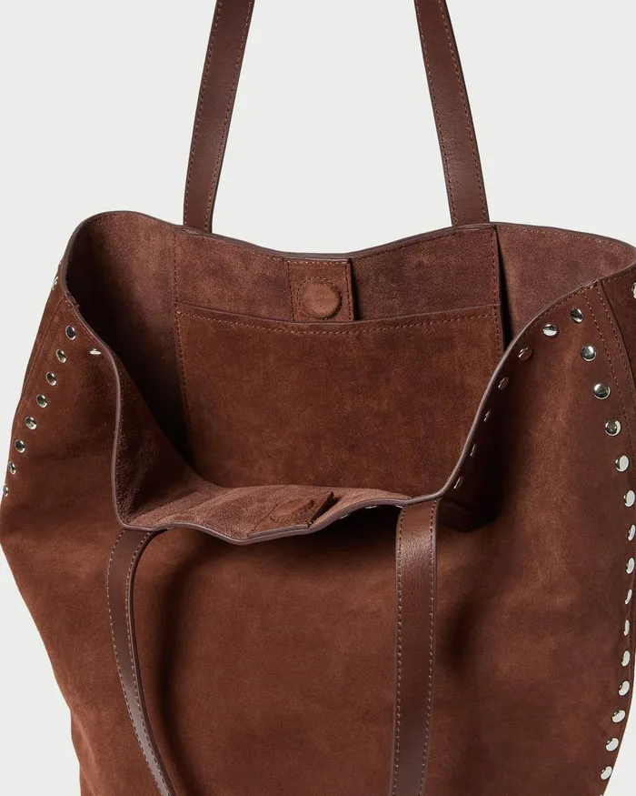 Women Totes Loeffler Randall Walker EspressoSilver Tote Women Totes Loeffler Randall Walker EspressoSilver Tote