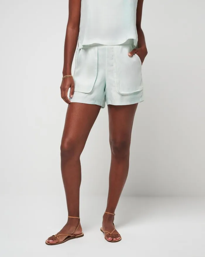 Women TROPIC WINDS SHORT Dusty Aqua TravisMathew Shorts