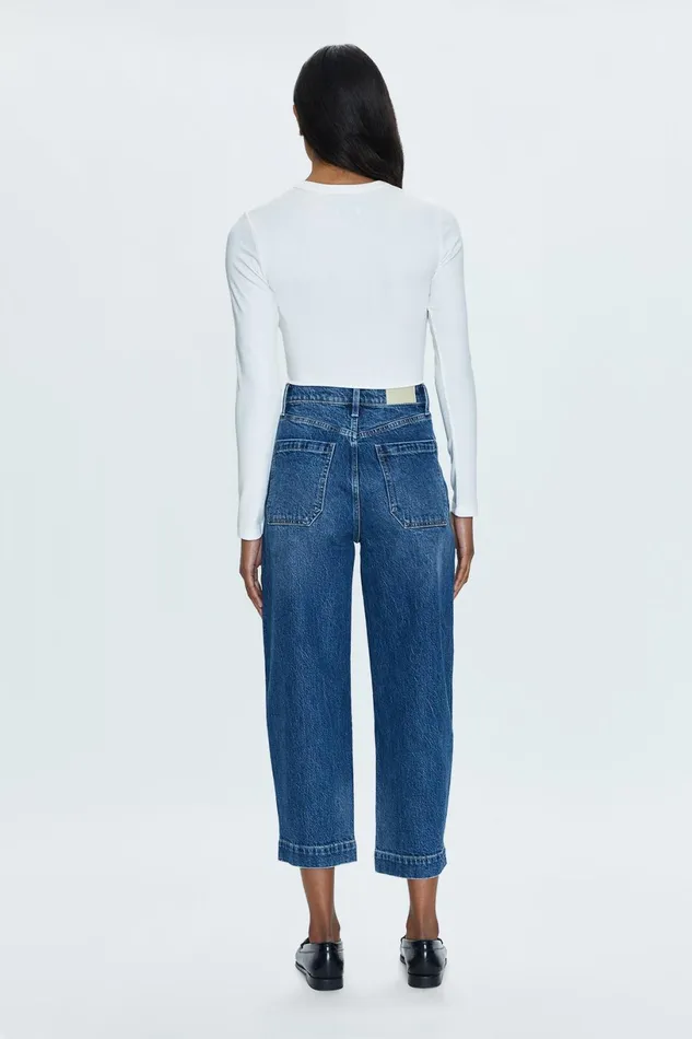 Women Turner Super High Rise Barrel 8211 Valet Pistola Denim Denim