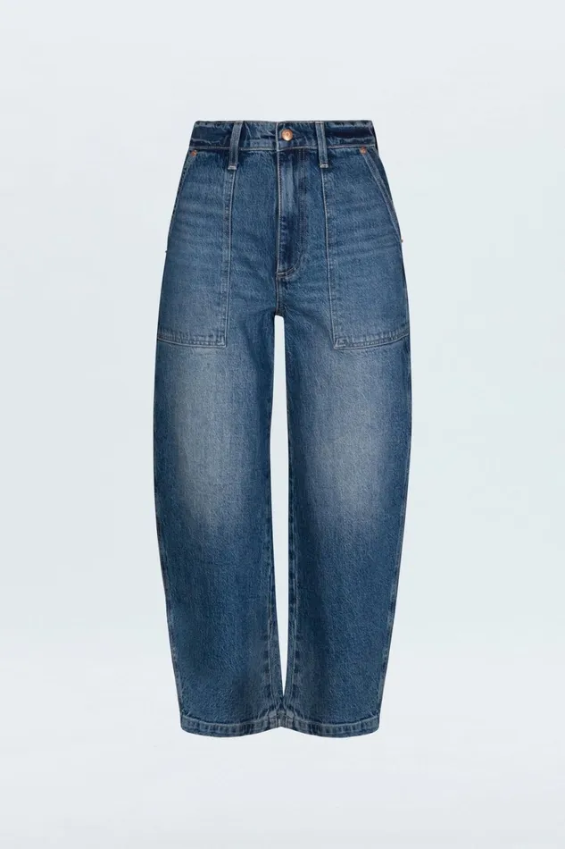 Women Turner Super High Rise Barrel 8211 Valet Pistola Denim Denim