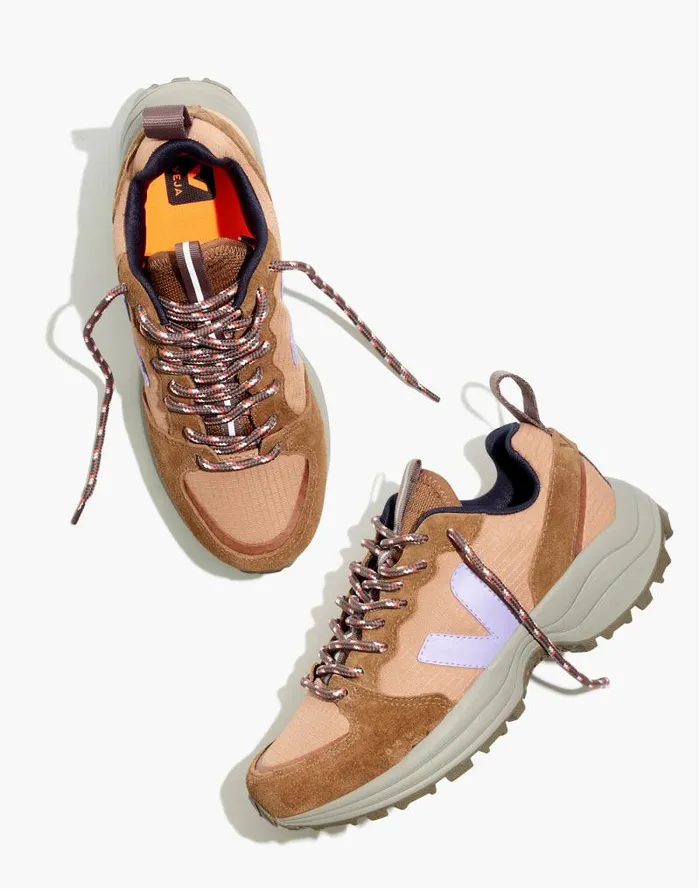 Women Veja Suede Venturi Sneakers In Petale Desert Lavande Madewell Sneakers