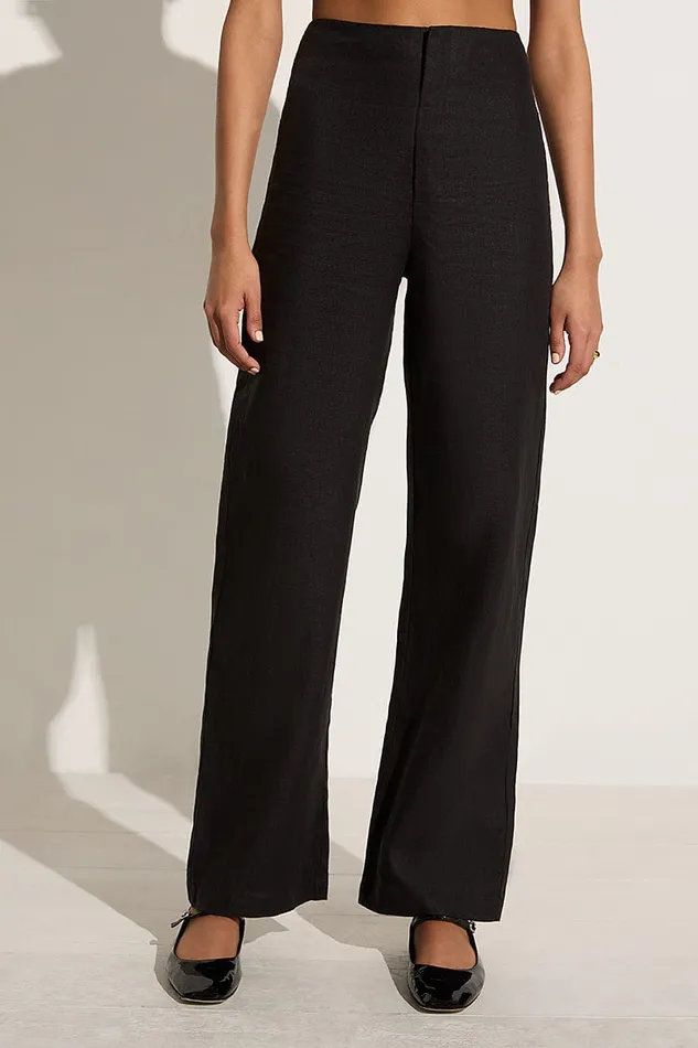 Women Vincente Pant Black Faithfull The Brand Pants Women Vincente Pant Black Faithfull The Brand Pants