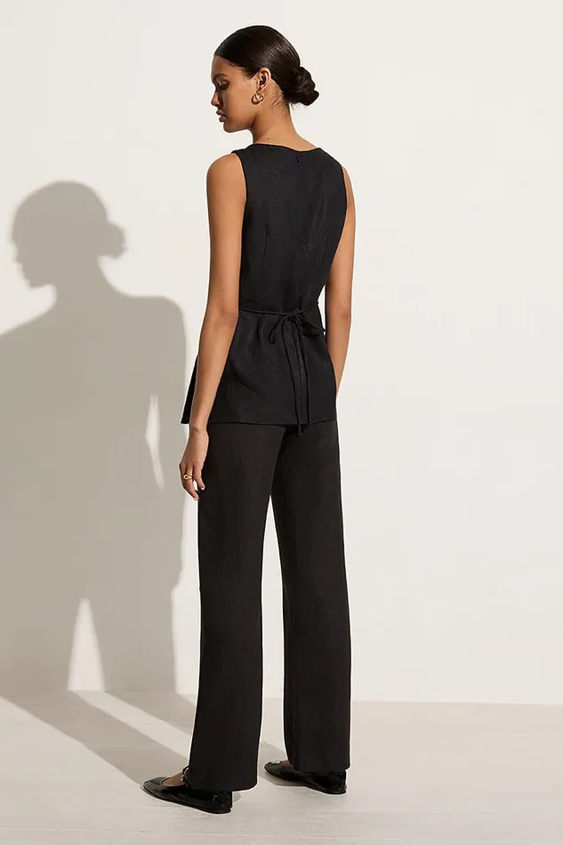 Women Vincente Pant Black Faithfull The Brand Pants Women Vincente Pant Black Faithfull The Brand Pants