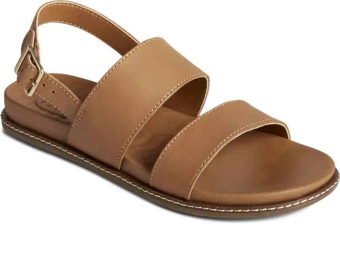 Women Waveside PLUSHWAVE Backstrap Sandal Tan Sperry Sandals Women Waveside PLUSHWAVE Backstrap Sandal Tan Sperry Sandals