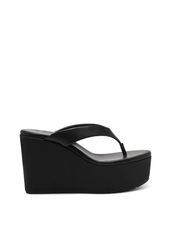 Women Wedges Jessica Simpson Stilla Platform Wedge Slide In Black Black