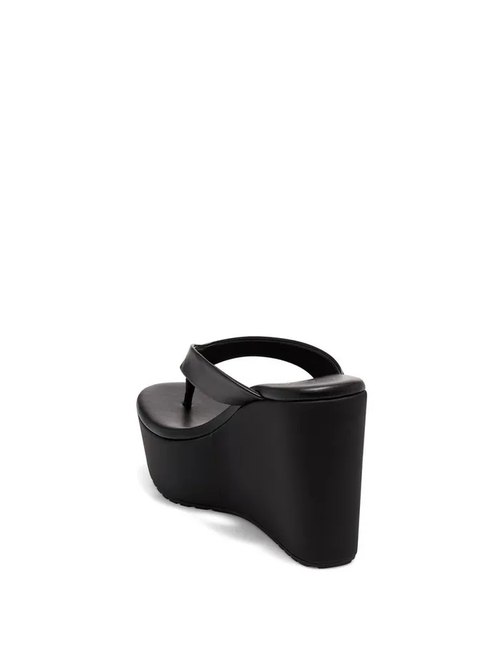 Women Wedges Jessica Simpson Stilla Platform Wedge Slide In Black Black