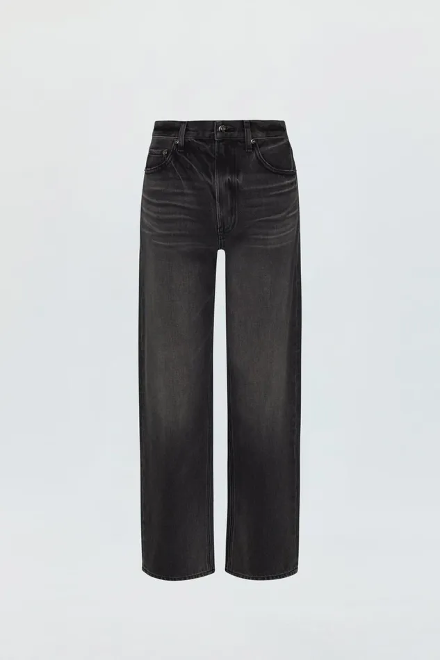 Women Wes High Rise Barrel Jean 8211 Caviar Pistola Denim Denim