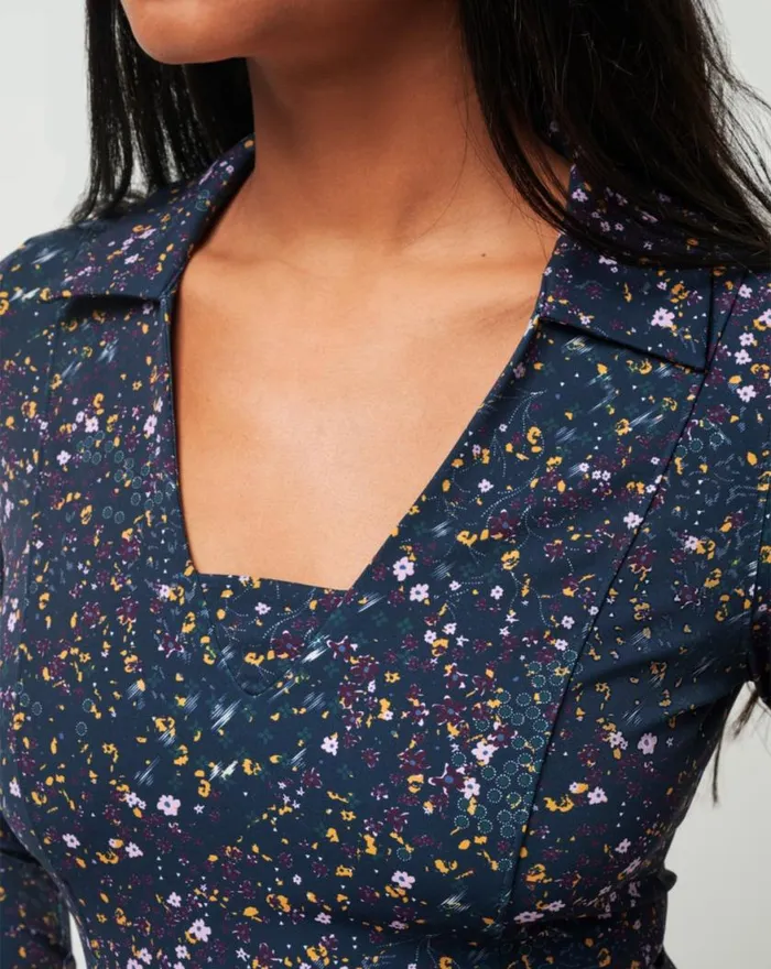 Women WHERE IT COUNTS DRESS Navy Blazer Multi TravisMathew Dresses