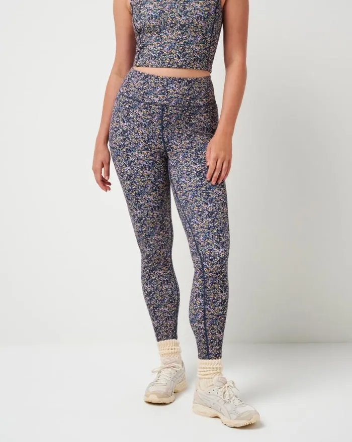 Women WHERE IT COUNTS LEGGING Cream Multi TravisMathew Leggings