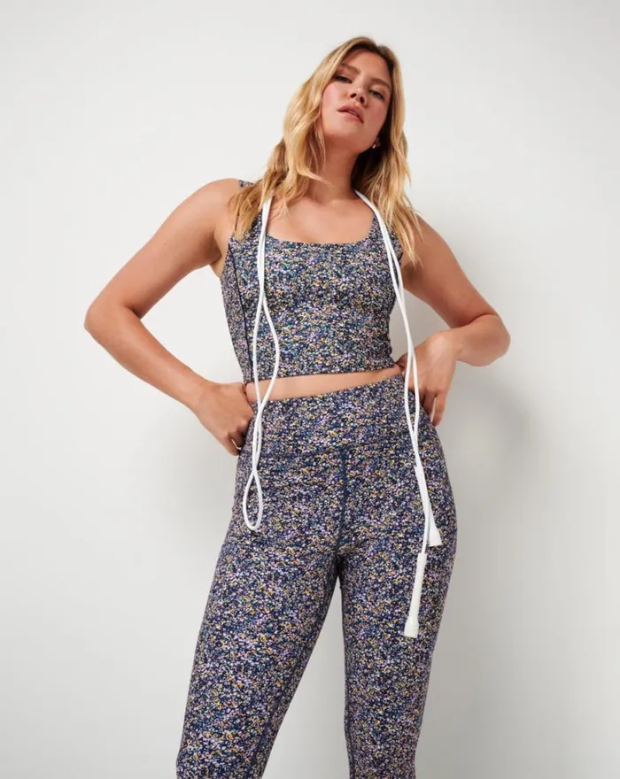 Women WHERE IT COUNTS LEGGING Cream Multi TravisMathew Leggings