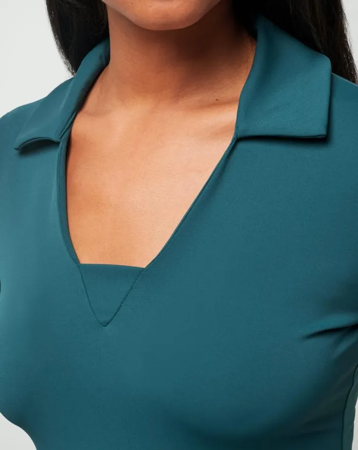 Women WHERE IT COUNTS POLO Atlantic Deep TravisMathew Polos