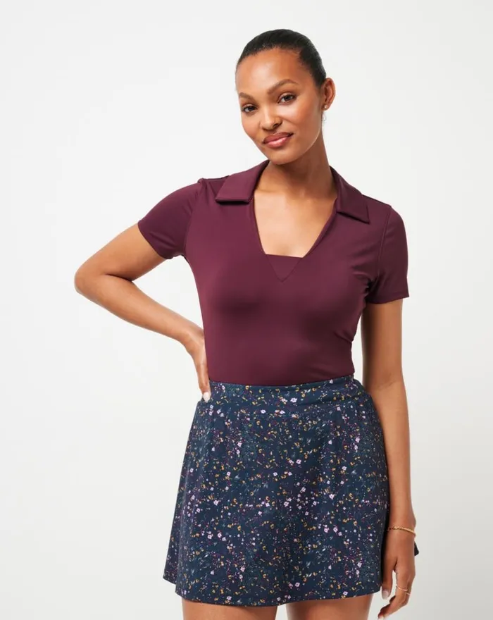 Women WHERE IT COUNTS POLO Winetasting TravisMathew Polos