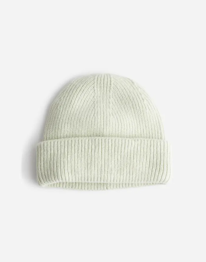 Women WoolBlend Knit Beanie Mint Madewell Hats