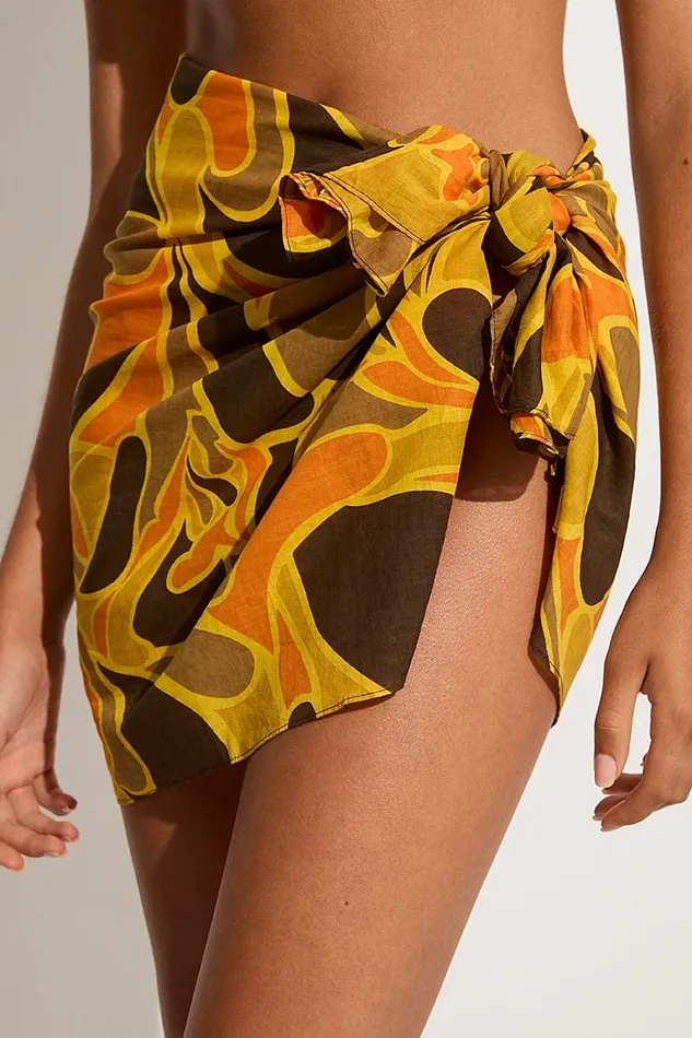 Women Zinnia Pareo San Giovanni Print 8211 Final Sale Faithfull The Brand Accessories Women Zinnia Pareo San Giovanni Print 8211 Final Sale Faithfull The Brand Accessories
