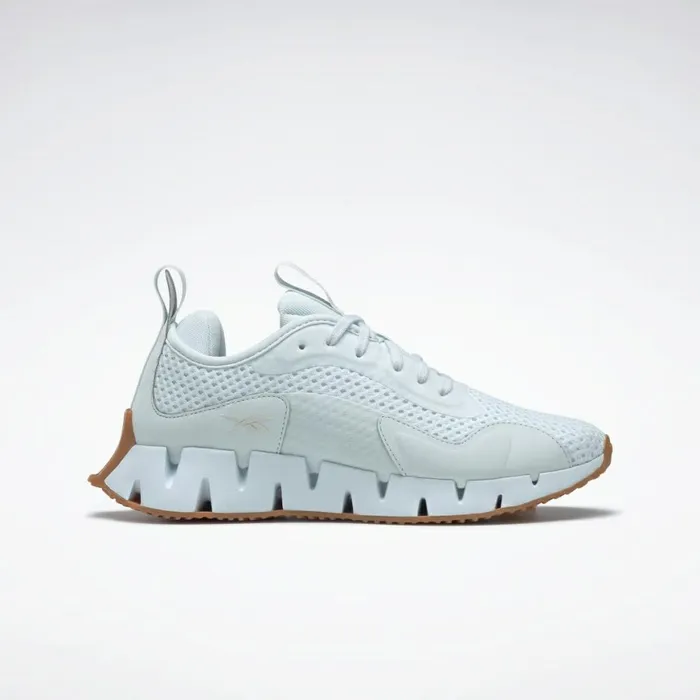 Zig Womens Reebok Zig Dynamica Shoes Chalk Blue Chalk Reebok Rubber Gum03