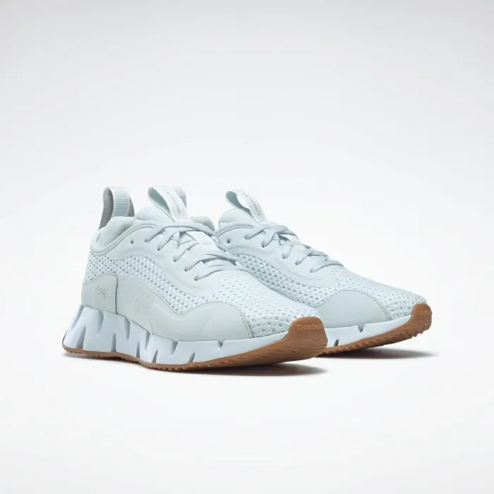 Zig Womens Reebok Zig Dynamica Shoes Chalk Blue Chalk Reebok Rubber Gum03