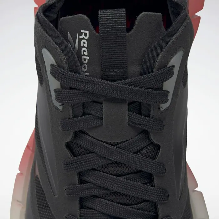 Zig Womens Reebok Zig Kinetica Horizon Shoes Black Maroon Utility Beige