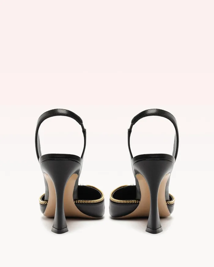 Zoe Slingback 85 Pump Black Women Alexandre Birman Pumps